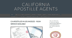 Desktop Screenshot of caapostilleagents.com